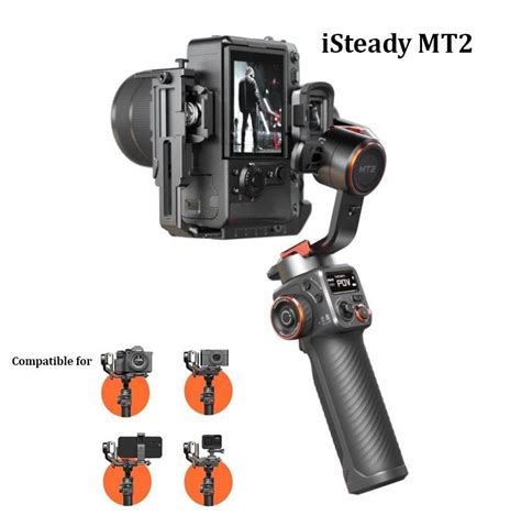 Iphone Gimbal Hohem ISteady MT2 Gimbal Kit - 3-Axis Stabilizer With AI