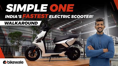 Simple One Electric Scooter Launched Gets Highest Range But Price