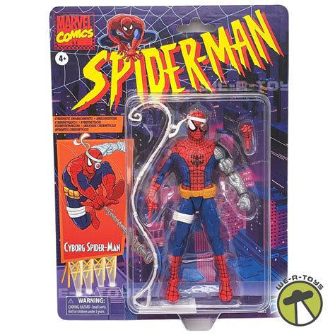 Marvel Comics Cyborg Spider-Man Action Figure 2020 Hasbro F0862 NRFP ...