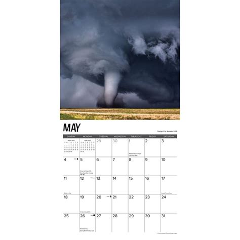 Extreme Weather 2025 Wall Calendar - Calendars.com