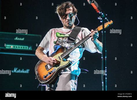 John Frusciante Guitar Red Hot Chili Peppers Live In Buenos Aires Argentina Stock Photo Alamy