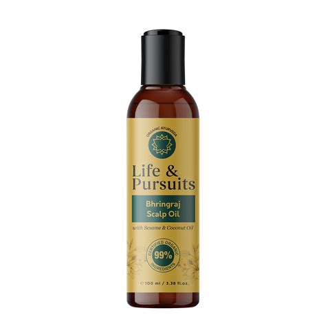 Buy Life And Pursuits Organic Hair Growth Oil 100 Ml Ayurvedic Scalp Therapy Oil For Healthy