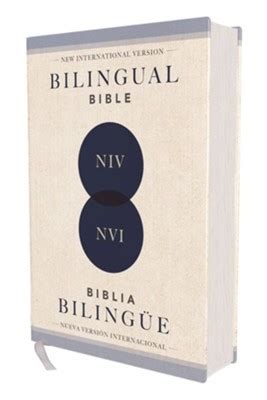 NIV NVI Biblia Bilingüe Tapa Dura Bilingual Bible Hardcover