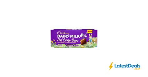 Cadbury Dairy Milk Hot Cross Bun Chocolate Bar G At Ocado