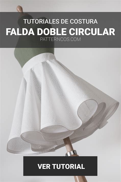 Como Hacer Una Falda Doble Circular Patron De Falda Circular En