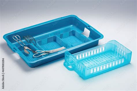 sterilization tray with surgical instruments, ready for, created with ...