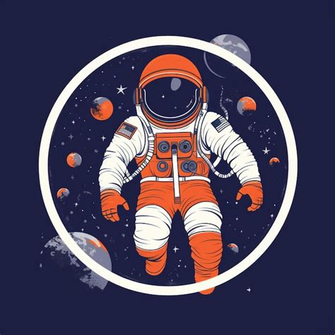 Astronauta No Espa O Foto Premium