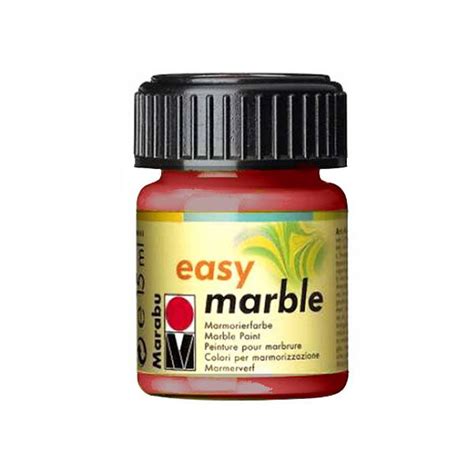 Marabu Easy Marble Marbling Ink 15ml Ruby Red London Graphic Centre Marbling Inks Marbling