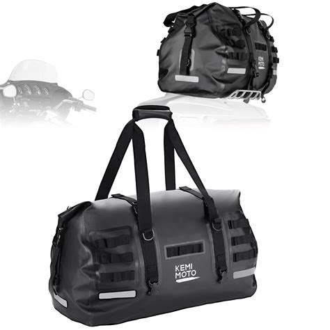 Waterproof Motorcycle Tail Bag 50L – Kemimoto