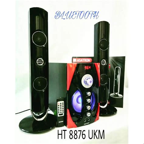 Jual Speaker Aktif Bluetooth Home Theater Asatron Ht Ukm Remote