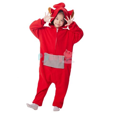 Kids Red Teletubbies Costume Cute Easy Halloween Po Cosplay Idea - Pjsbuy