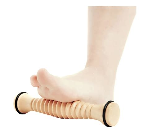 Wooden Foot Roller Foot Massage Roller Stick Therapy Reflexology Relax