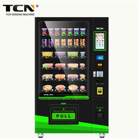 Tcn Fresh Food Healthy Salad Vegetable Vending Machine With Lift System