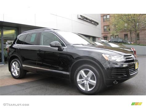 2012 Black Volkswagen Touareg TDI Lux 4XMotion 63554911 Photo 6