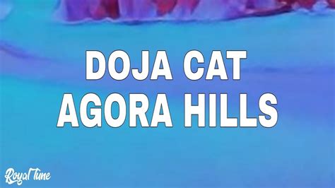 Doja Cat Agora Hills Lyrics Youtube