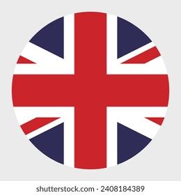 British Circle Flag Circle Icon Flag Stock Vector (Royalty Free) 2408184389 | Shutterstock