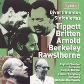 ニコラスブレイスウェイト Divertimentos Sinfoniettas Tippett Britten M Arnold L