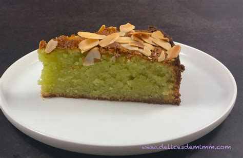 G Teau Fondant Aux Amandes Et Aux Pistaches Les D Lices De Mimm