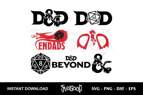 Dungeons And Dragons SVG - SVGGOOD