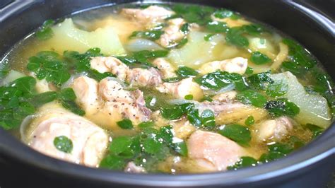 Classic Tinolang Manok The Best Chicken Tinola Recipe Youtube