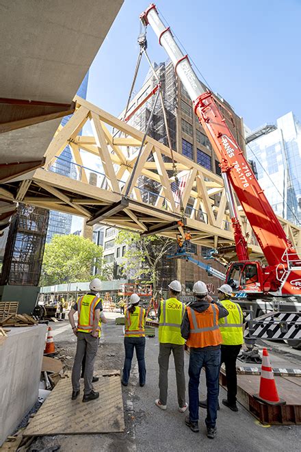 Timberbiz Glulam Wooden Bridge For New York Pedestrians