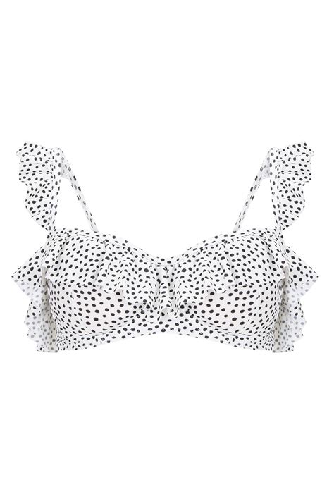 Alb Bikini Superior Beverly Frill Balen Bichini Costume Baie PLHVPZJS IYOWH Penti Romania