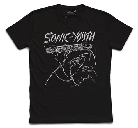 Sonic Youth Confusion Is Sex Remera Negra Outsider