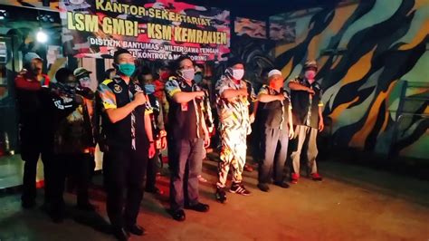 LSM GMBI KSM KEMRANJE DISTRIK BMS WILTER JAWA TENGAH MENGUCAPKAN