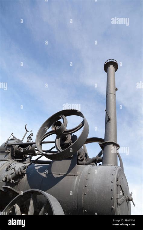 Steam locomotive engine Stock Photo - Alamy