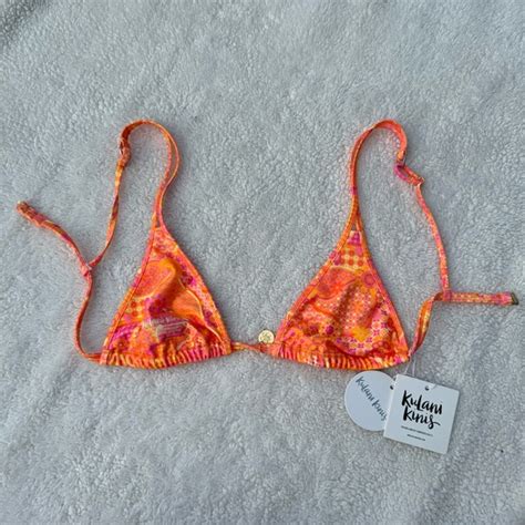 Kulani Kinis Swim Kulani Kinis Vibrant Multicolor Bikini Top Poshmark