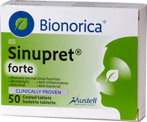 Sinupret Forte Chronic Sinusitis Medicine Safe For Long Term Use