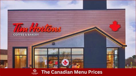 Tim Hortons Menu Prices In Canada January