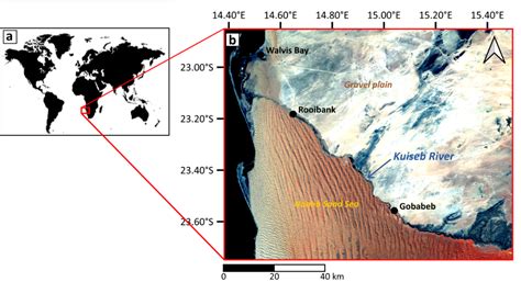 Copernicus Sentinel 2 Captures The Kuiseb River Sentinel Success