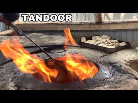 Baking Famous Tandoori Kulcha In Tandoor With Pindi Chhole Masala In