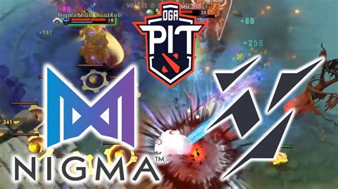 Double Rampage Nigma Vs Vikin Gg Oga Dota Pit Eu Cis Dota Youtube