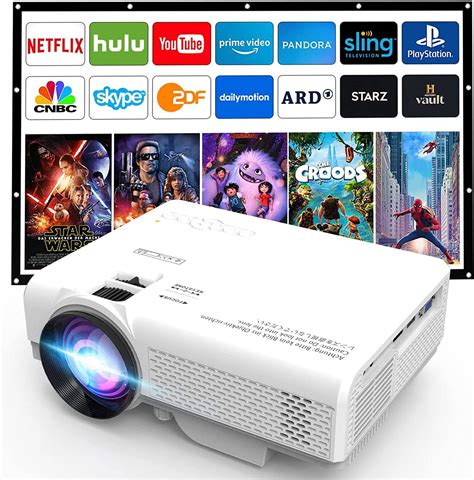 Mini Projecteur Avec Support De Projecteur P Full Hd Pris En