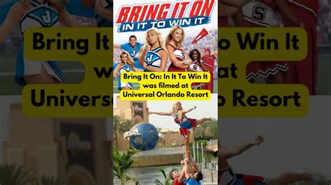 Bring It On 4 Was Filmed At Universalorlando 📣 Universalorlandoresort