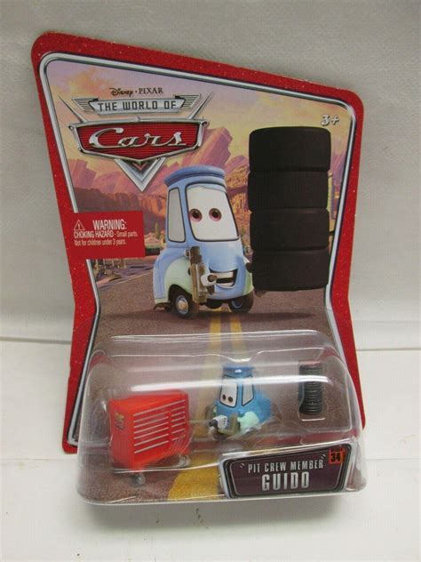 New Disney Pixar Cars Movie Pit Crew Member Guido 34 Die Cast Car New Rare 3887509146