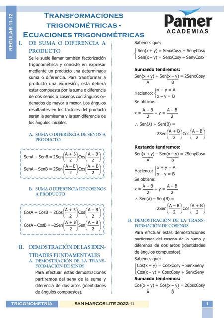 Transformaciones Trigonométricas Melody Valdivia uDocz