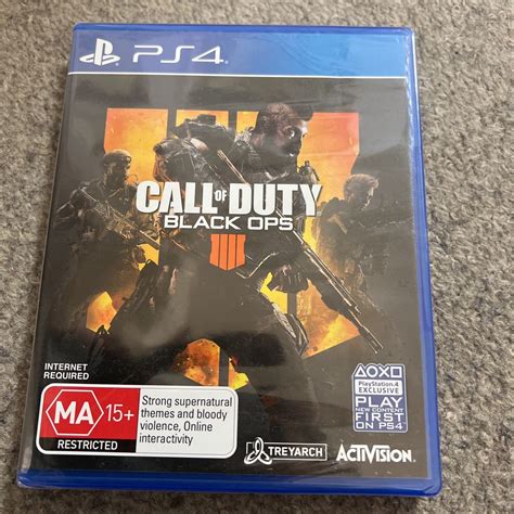 匿名配送 送料無料 未使用 海外版 Ps4 ソフト Call Of Duty Black Ops 4 コールオブデューティブラックオプス4