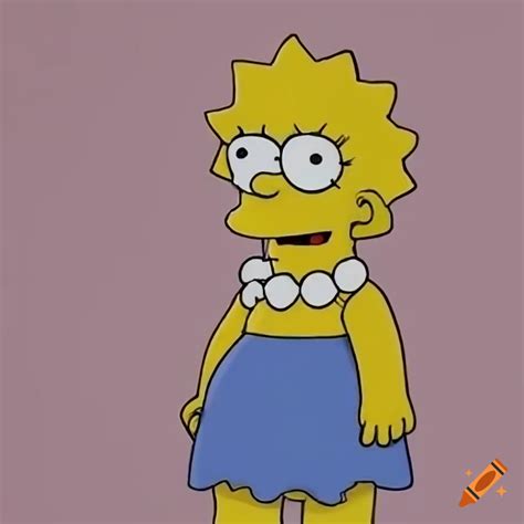 Lisa Simpson Character On Craiyon