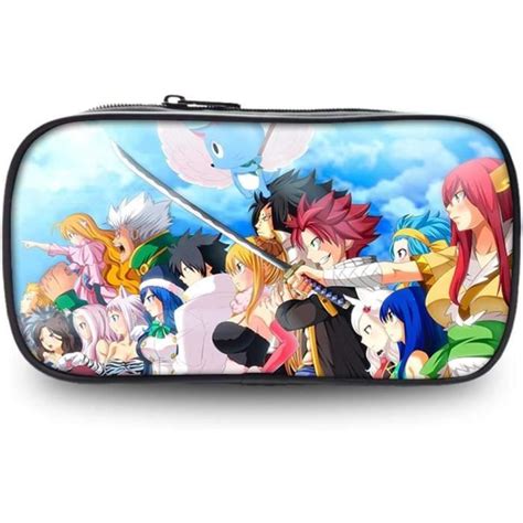 Trousse Anime Fairy Tail Cosplay Tudiants Crayon Portefeuille