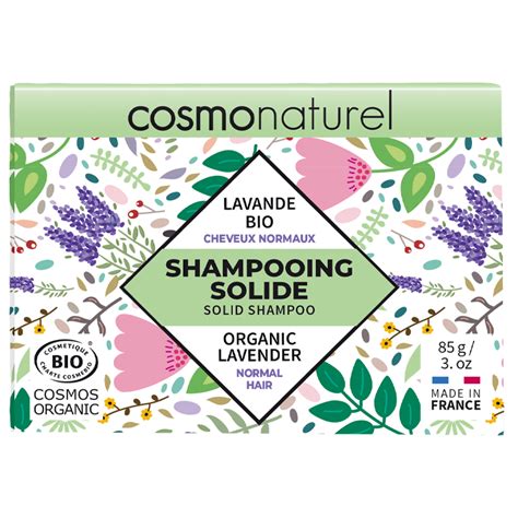 Shampooing Solide Cheveux Normaux Lavande Bio Cosmo Naturel