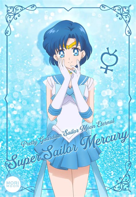 Super Sailor Mercury Sailor Moon Eternal By B Tech100 On Deviantart