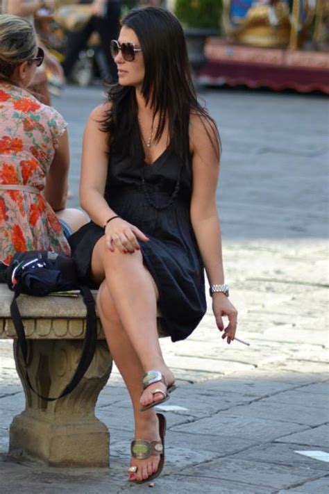 Beautiful Gals Smoking Special Brunette