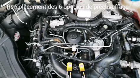 Remplacement Des Bougies De Pr Chauffage V Tdi Youtube