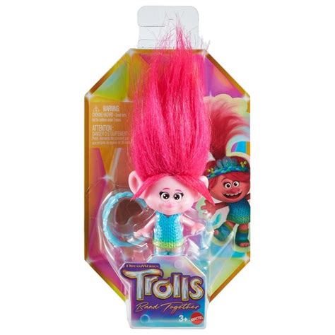 Trolls 3 Band Together Queen Poppy Small 13cm Doll Smyths Toys Uk