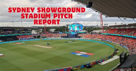 Sydney Showground Stadium Boundary Length And Seating Capacity