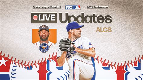 Houston Astros Vs Texas Rangers Final Score October 18 2023 Fox