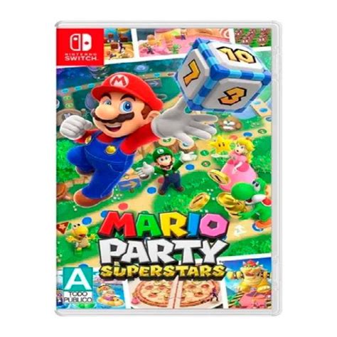 Mario Party Superstars Nintendo Switch Sellado Ofertas Abril Clasf